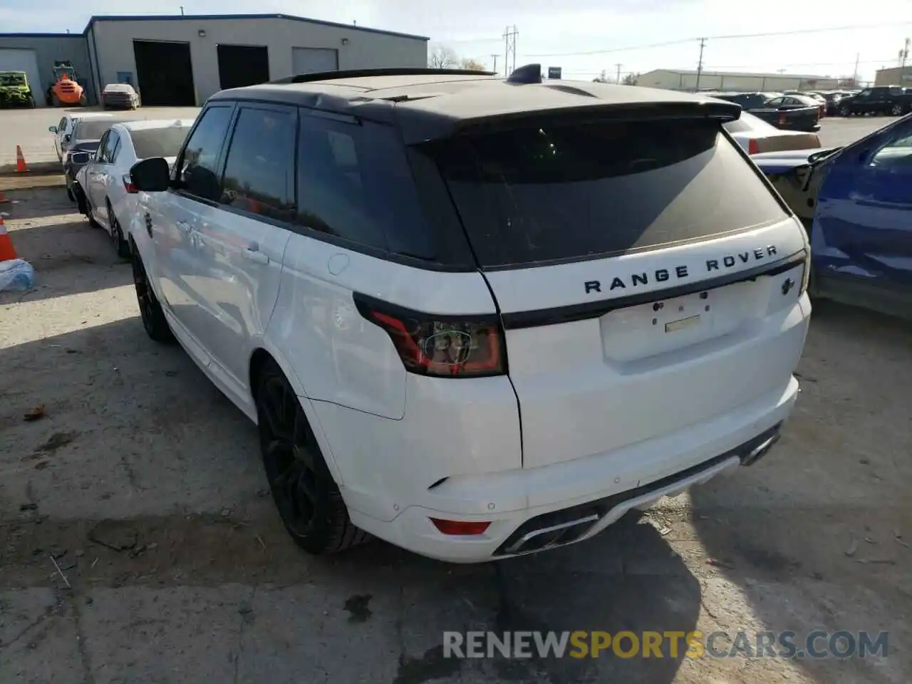 3 Photograph of a damaged car SALWZ2RE5MA750495 LAND ROVER RANGEROVER 2021