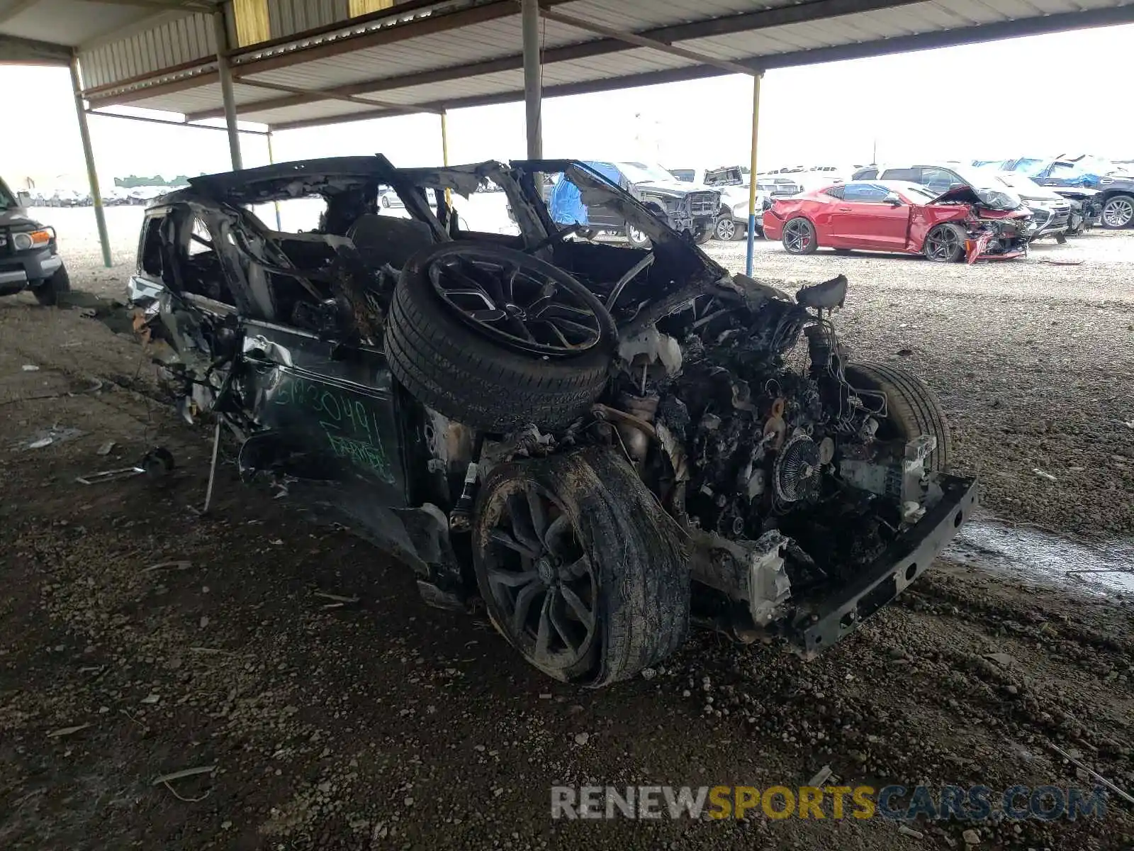 1 Photograph of a damaged car SALWZ2RE9MA761774 LAND ROVER RANGEROVER 2021