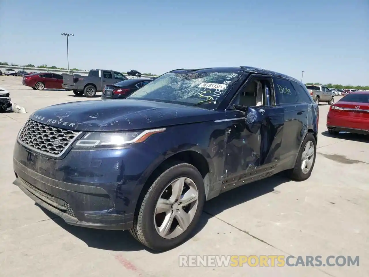 2 Photograph of a damaged car SALYJ2EX1MA306621 LAND ROVER RANGEROVER 2021