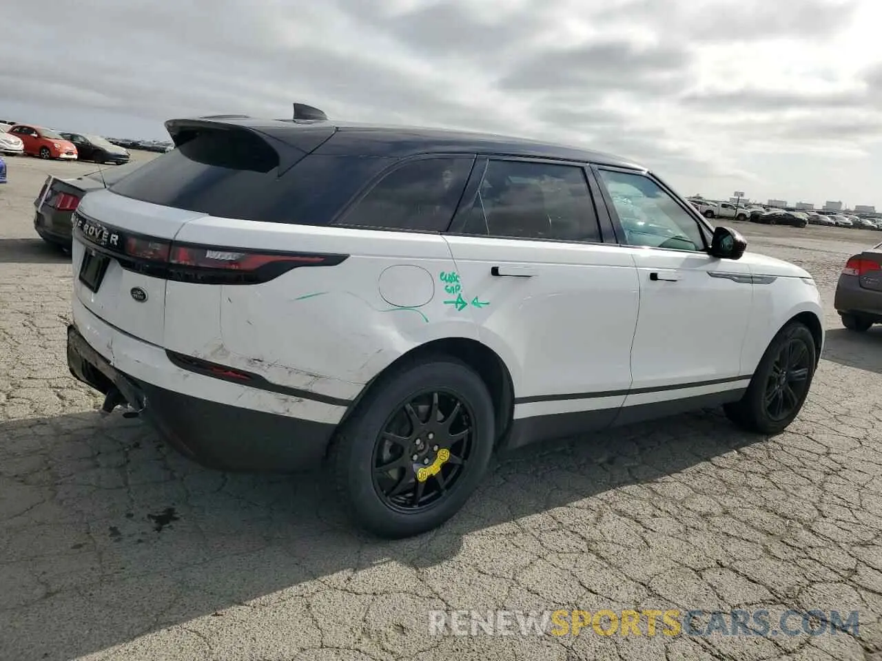 3 Photograph of a damaged car SALYJ2EX1MA310393 LAND ROVER RANGEROVER 2021