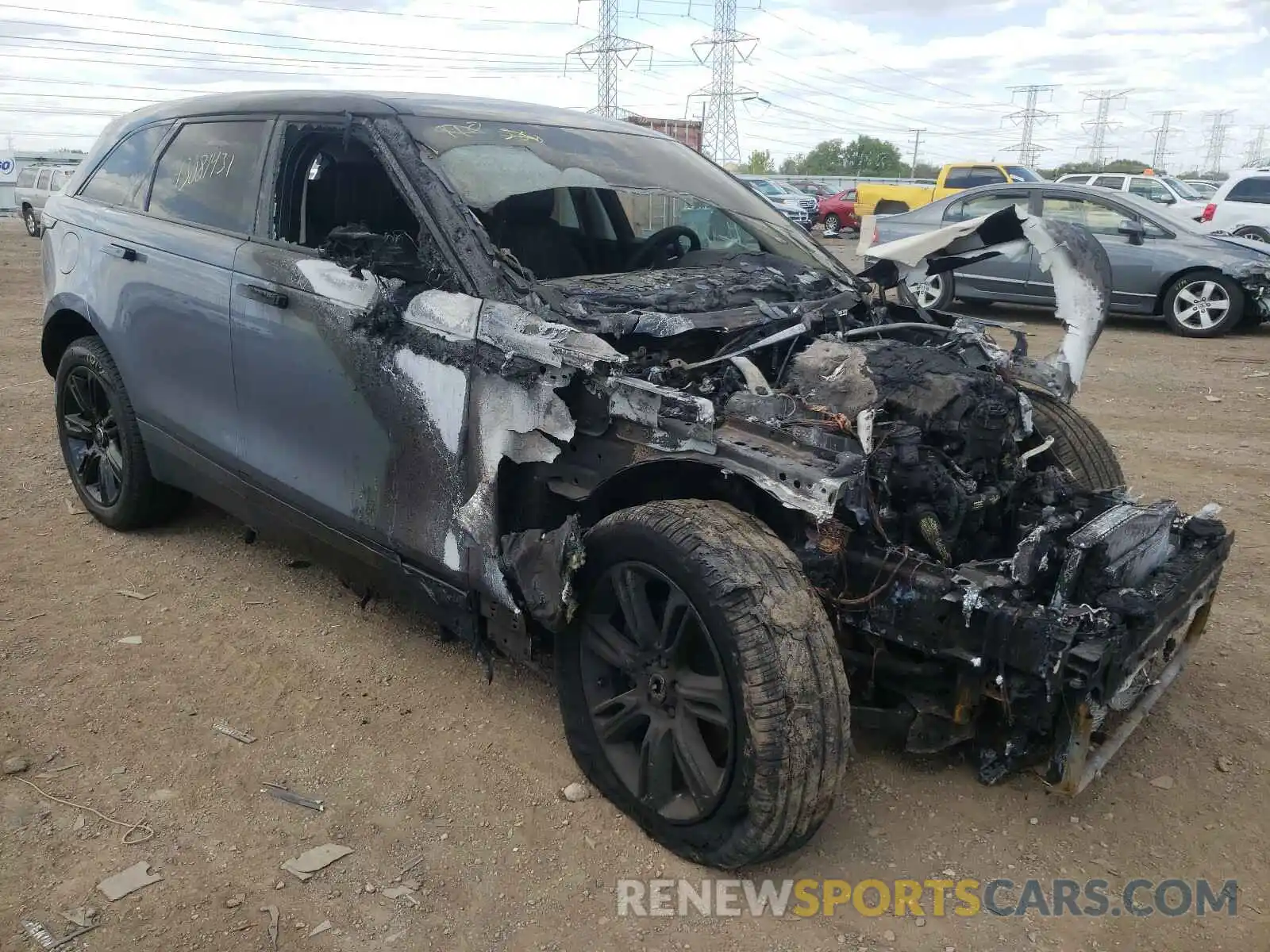 1 Photograph of a damaged car SALYJ2EX1MA311396 LAND ROVER RANGEROVER 2021