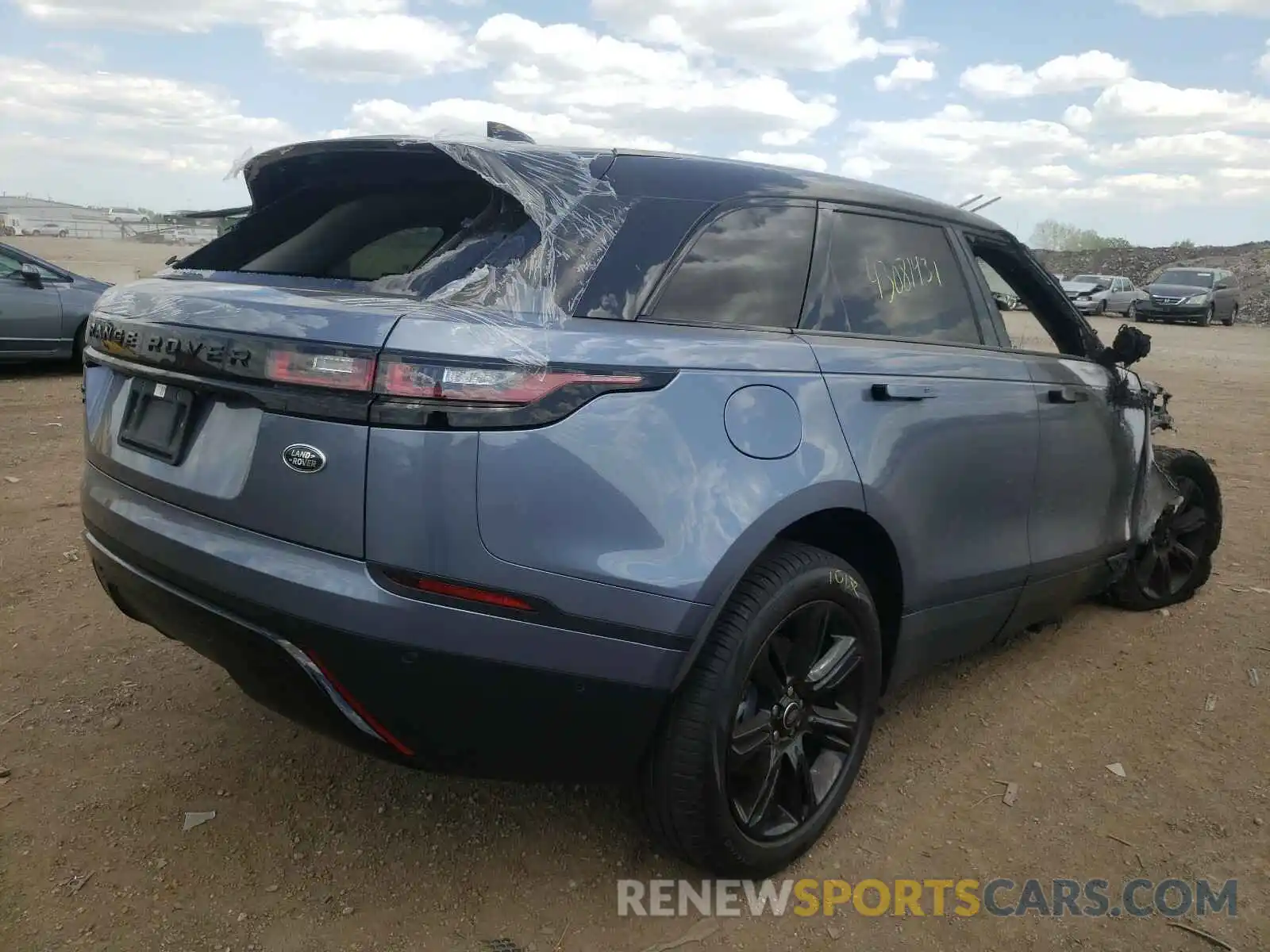 4 Photograph of a damaged car SALYJ2EX1MA311396 LAND ROVER RANGEROVER 2021