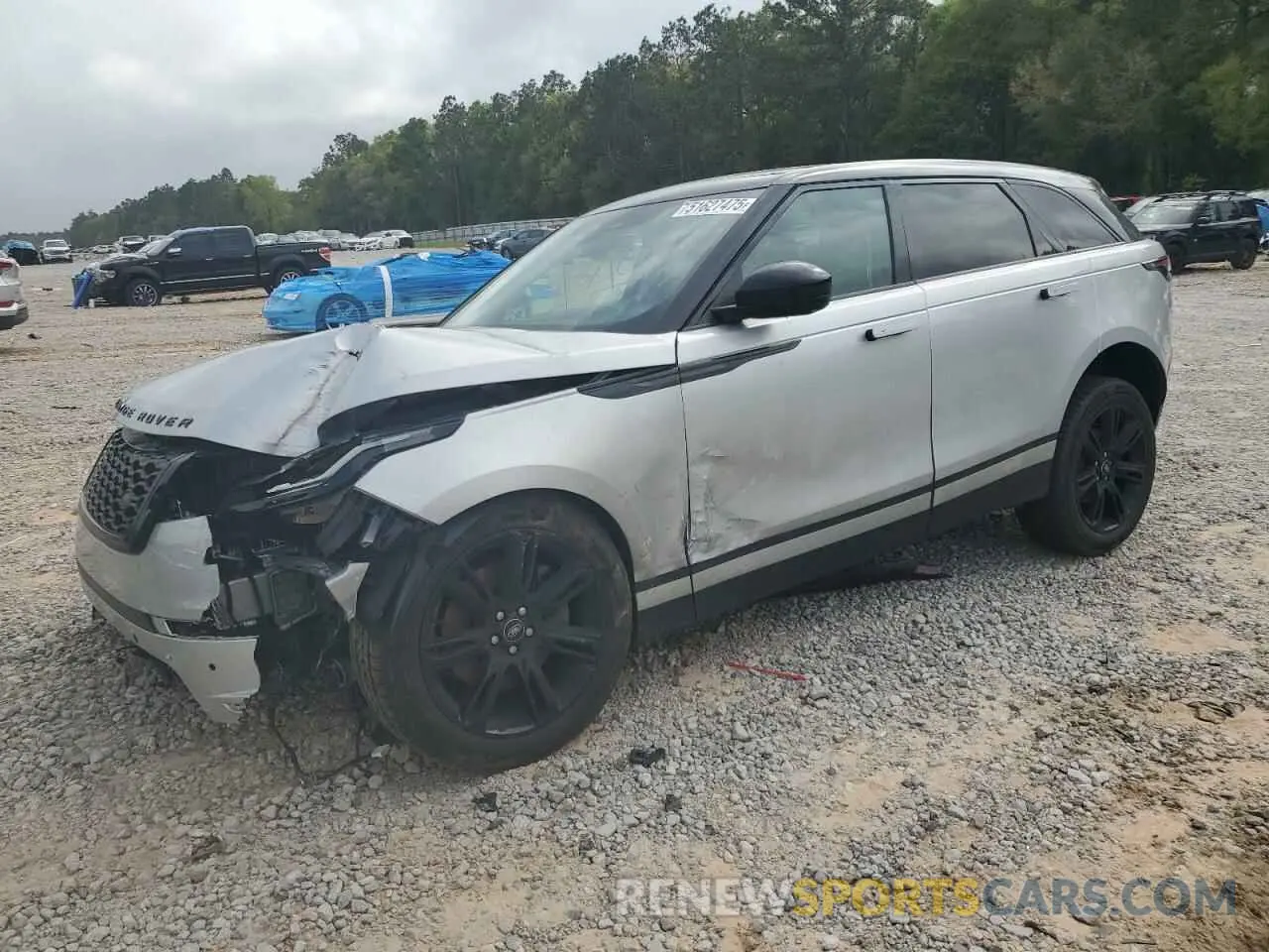 1 Photograph of a damaged car SALYJ2EX1MA328649 LAND ROVER RANGEROVER 2021