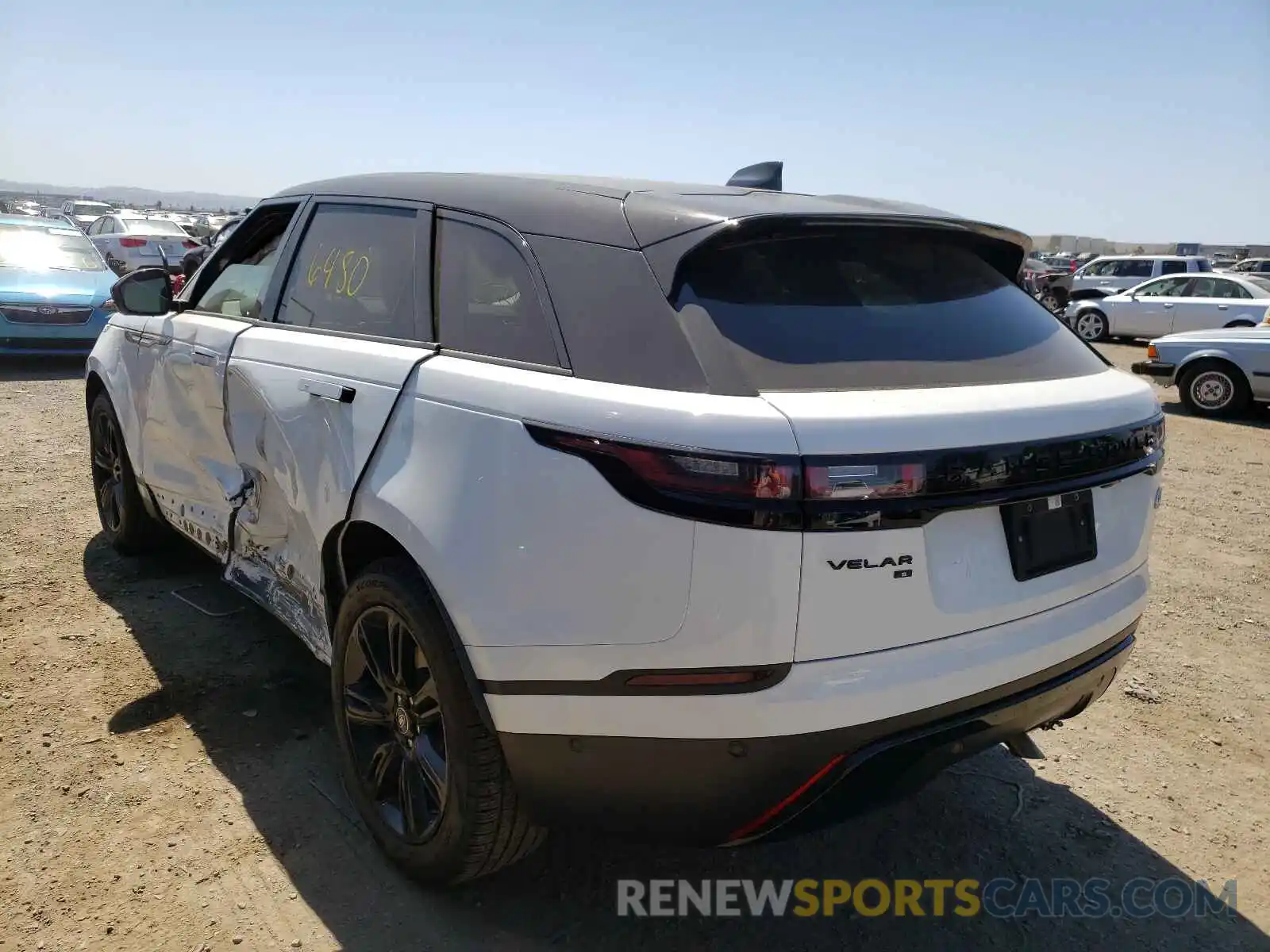 3 Photograph of a damaged car SALYJ2EX5MA308789 LAND ROVER RANGEROVER 2021