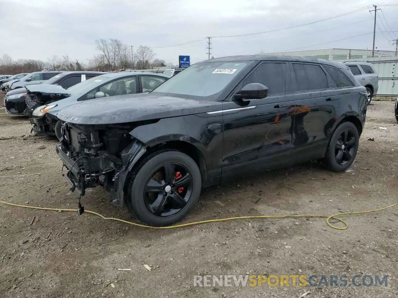 1 Photograph of a damaged car SALYJ2EX7MA300600 LAND ROVER RANGEROVER 2021