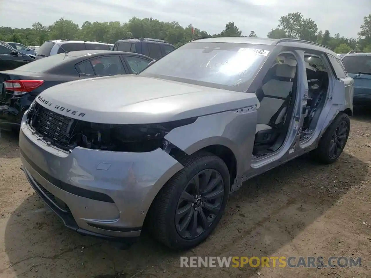 2 Photograph of a damaged car SALYJ2EX8MA321617 LAND ROVER RANGEROVER 2021