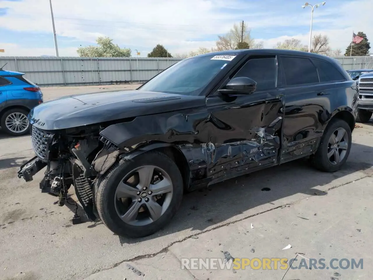 1 Photograph of a damaged car SALYT2EX0MA315255 LAND ROVER RANGEROVER 2021