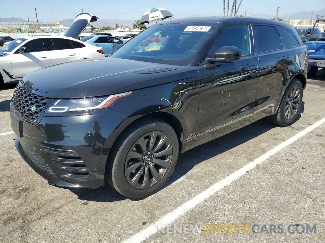 1 Photograph of a damaged car SALYT2EX3MA322717 LAND ROVER RANGEROVER 2021