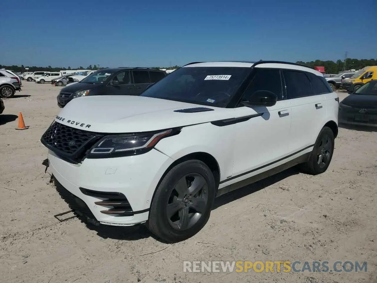 1 Photograph of a damaged car SALYT2EX4MA316683 LAND ROVER RANGEROVER 2021