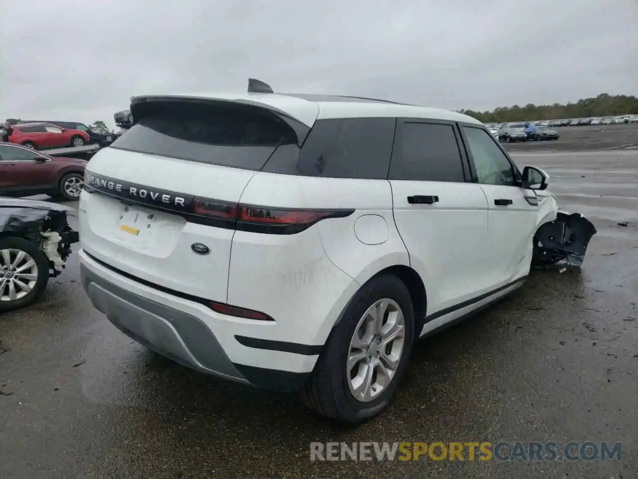 4 Photograph of a damaged car SALZJ2FX0MH138884 LAND ROVER RANGEROVER 2021