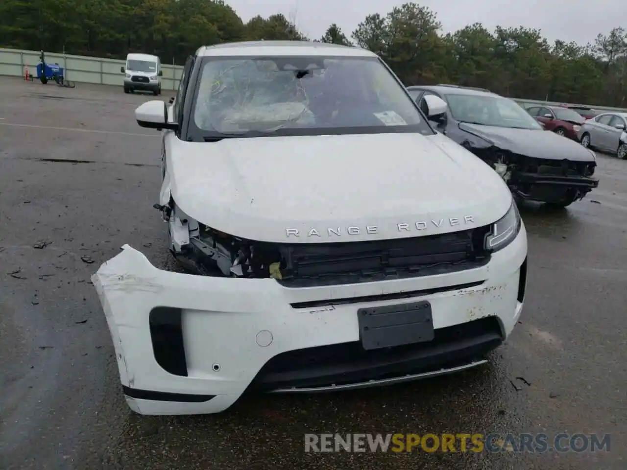 9 Photograph of a damaged car SALZJ2FX0MH138884 LAND ROVER RANGEROVER 2021