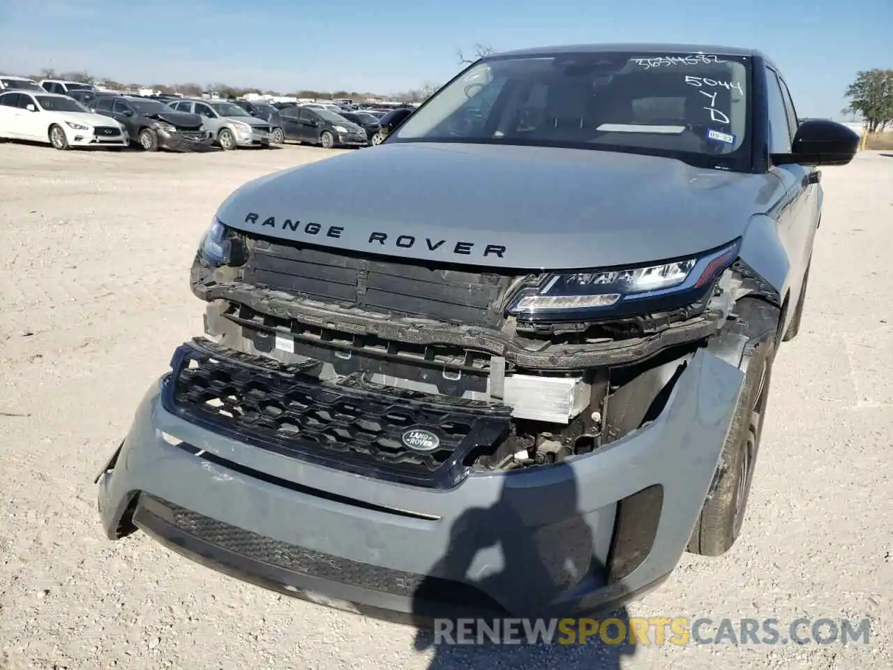 9 Photograph of a damaged car SALZJ2FX2MH134707 LAND ROVER RANGEROVER 2021