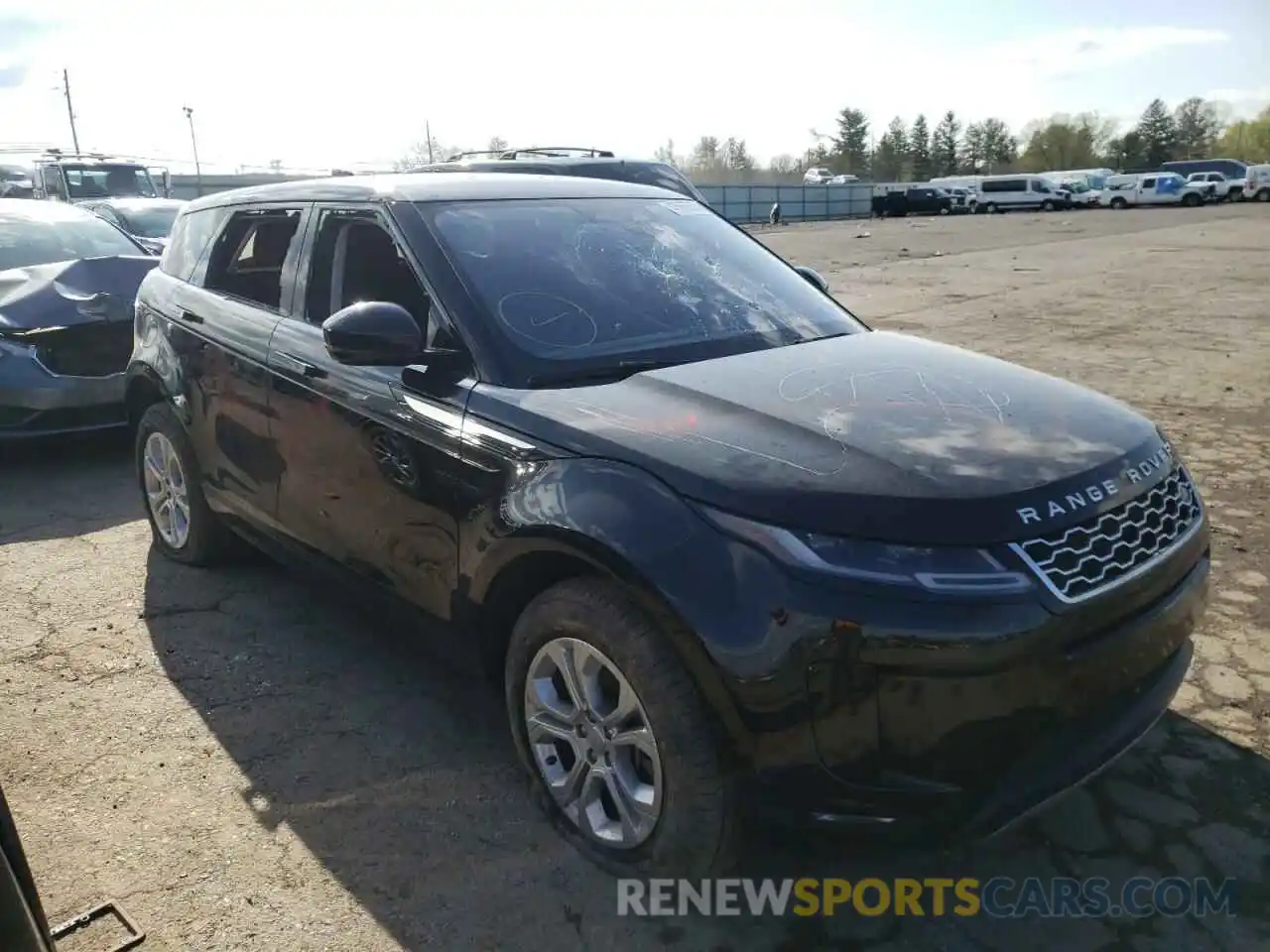 1 Photograph of a damaged car SALZJ2FX3MH123571 LAND ROVER RANGEROVER 2021