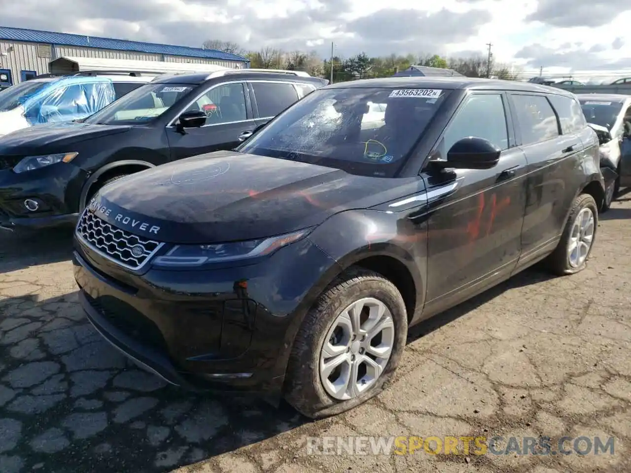 2 Photograph of a damaged car SALZJ2FX3MH123571 LAND ROVER RANGEROVER 2021