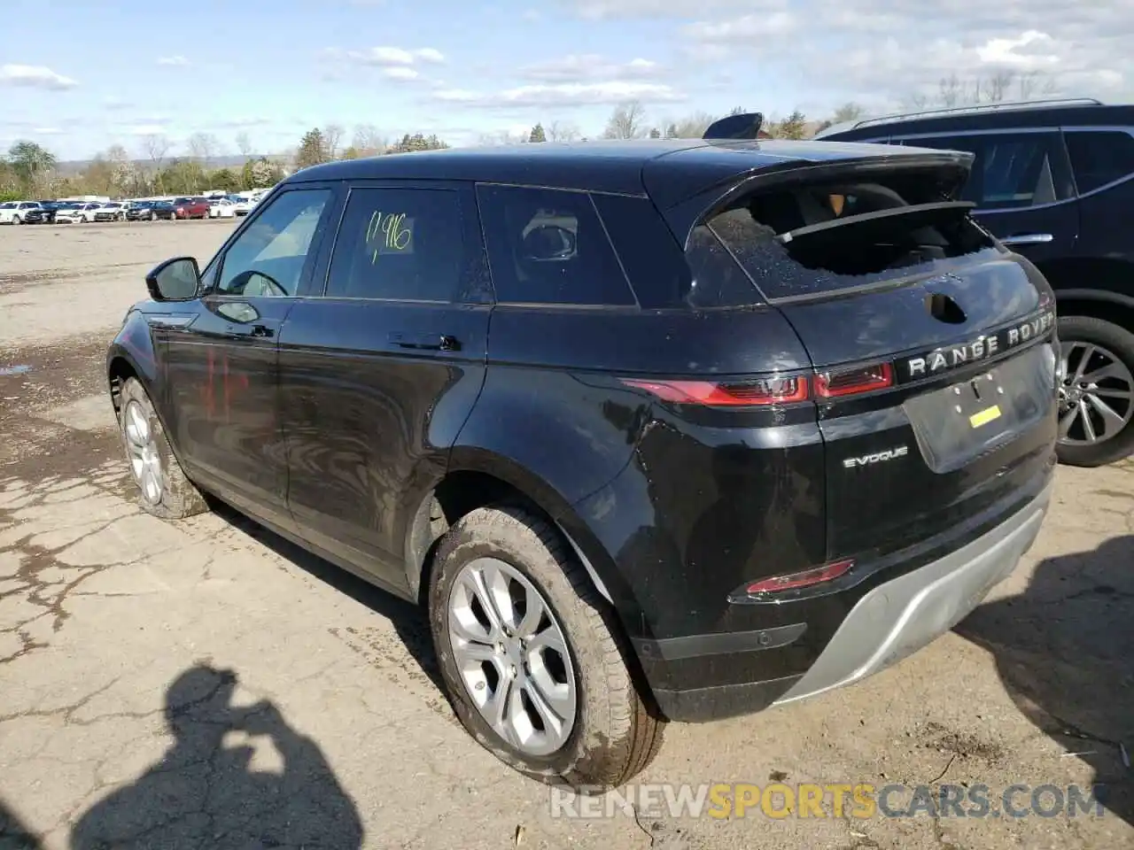 3 Photograph of a damaged car SALZJ2FX3MH123571 LAND ROVER RANGEROVER 2021