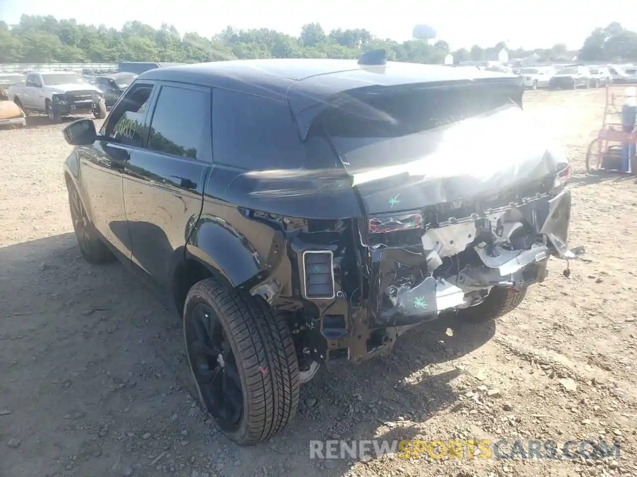 3 Photograph of a damaged car SALZJ2FX3MH160877 LAND ROVER RANGEROVER 2021