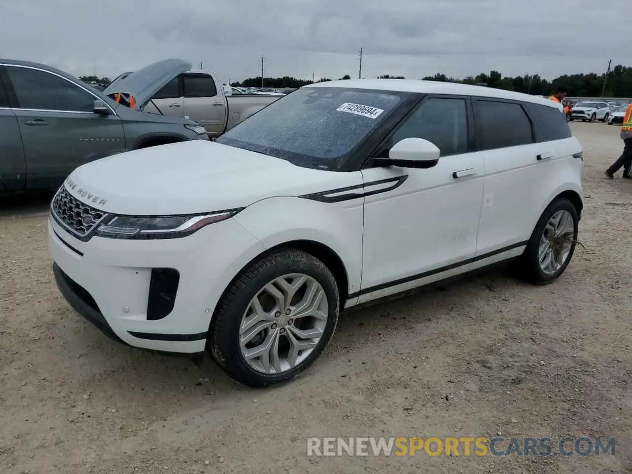1 Photograph of a damaged car SALZJ2FX5MH133440 LAND ROVER RANGEROVER 2021