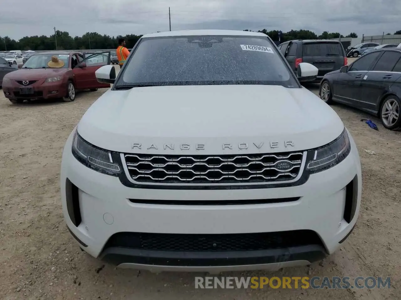 5 Photograph of a damaged car SALZJ2FX5MH133440 LAND ROVER RANGEROVER 2021