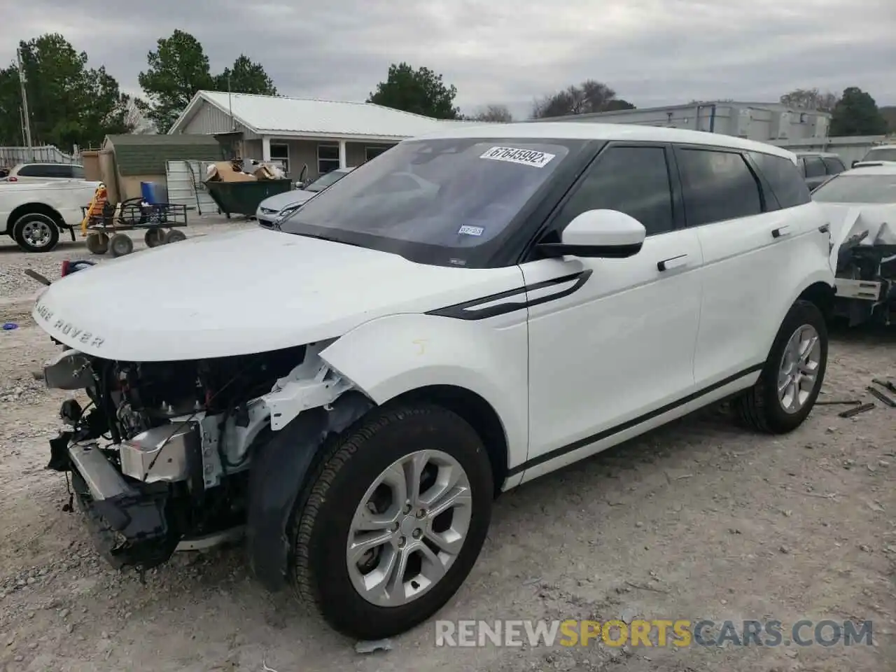 1 Photograph of a damaged car SALZJ2FX5MH153204 LAND ROVER RANGEROVER 2021