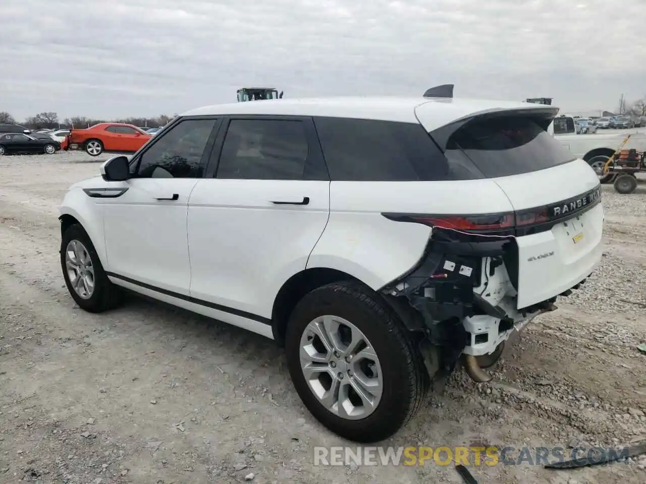 2 Photograph of a damaged car SALZJ2FX5MH153204 LAND ROVER RANGEROVER 2021