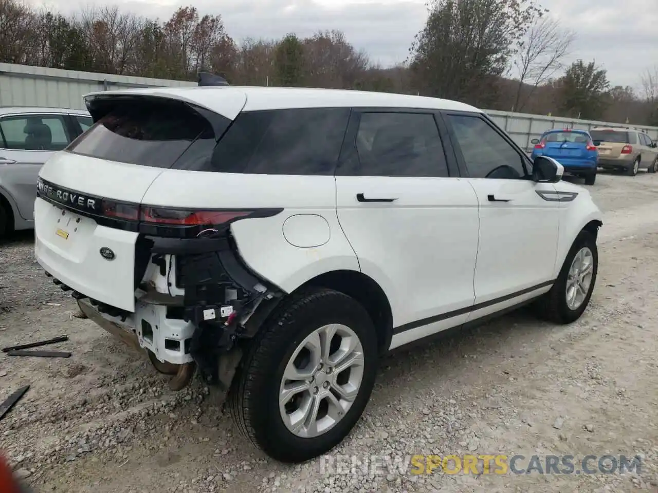 3 Photograph of a damaged car SALZJ2FX5MH153204 LAND ROVER RANGEROVER 2021