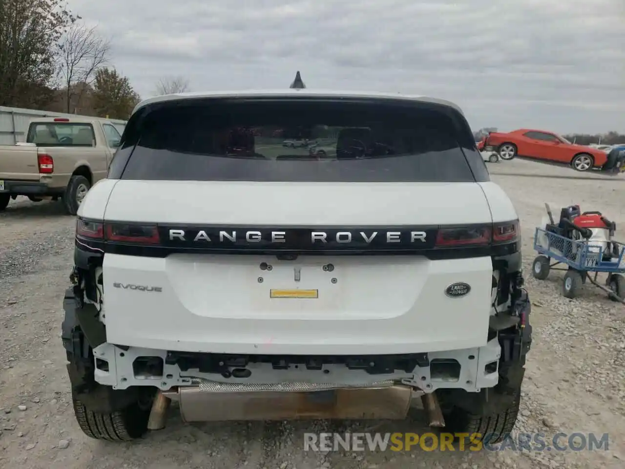 6 Photograph of a damaged car SALZJ2FX5MH153204 LAND ROVER RANGEROVER 2021