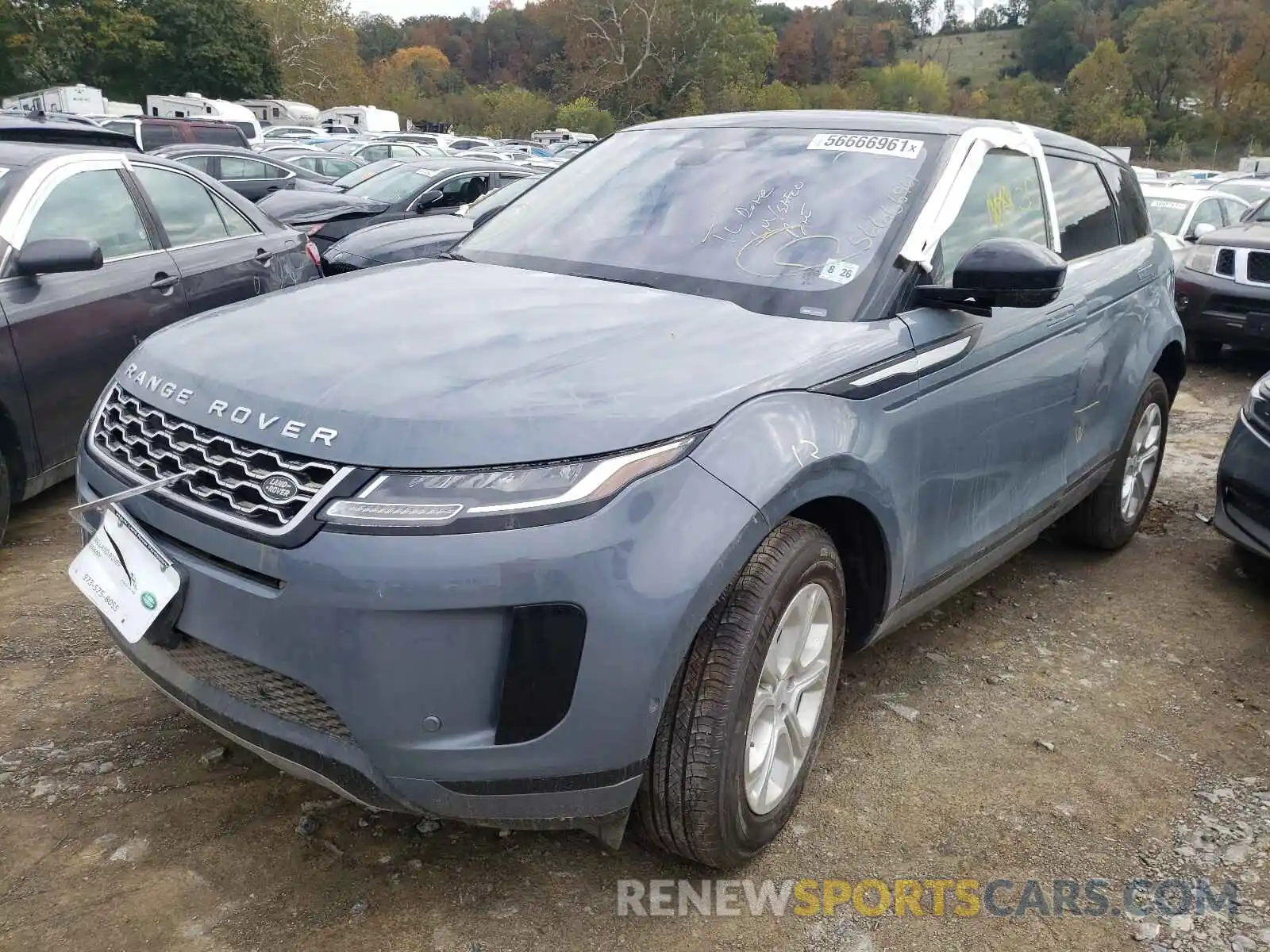 2 Photograph of a damaged car SALZJ2FX5MH154711 LAND ROVER RANGEROVER 2021