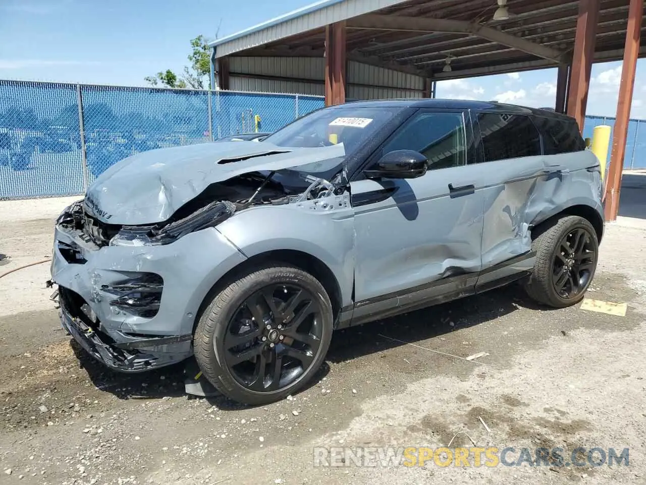 1 Photograph of a damaged car SALZM2FX6MH125838 LAND ROVER RANGEROVER 2021