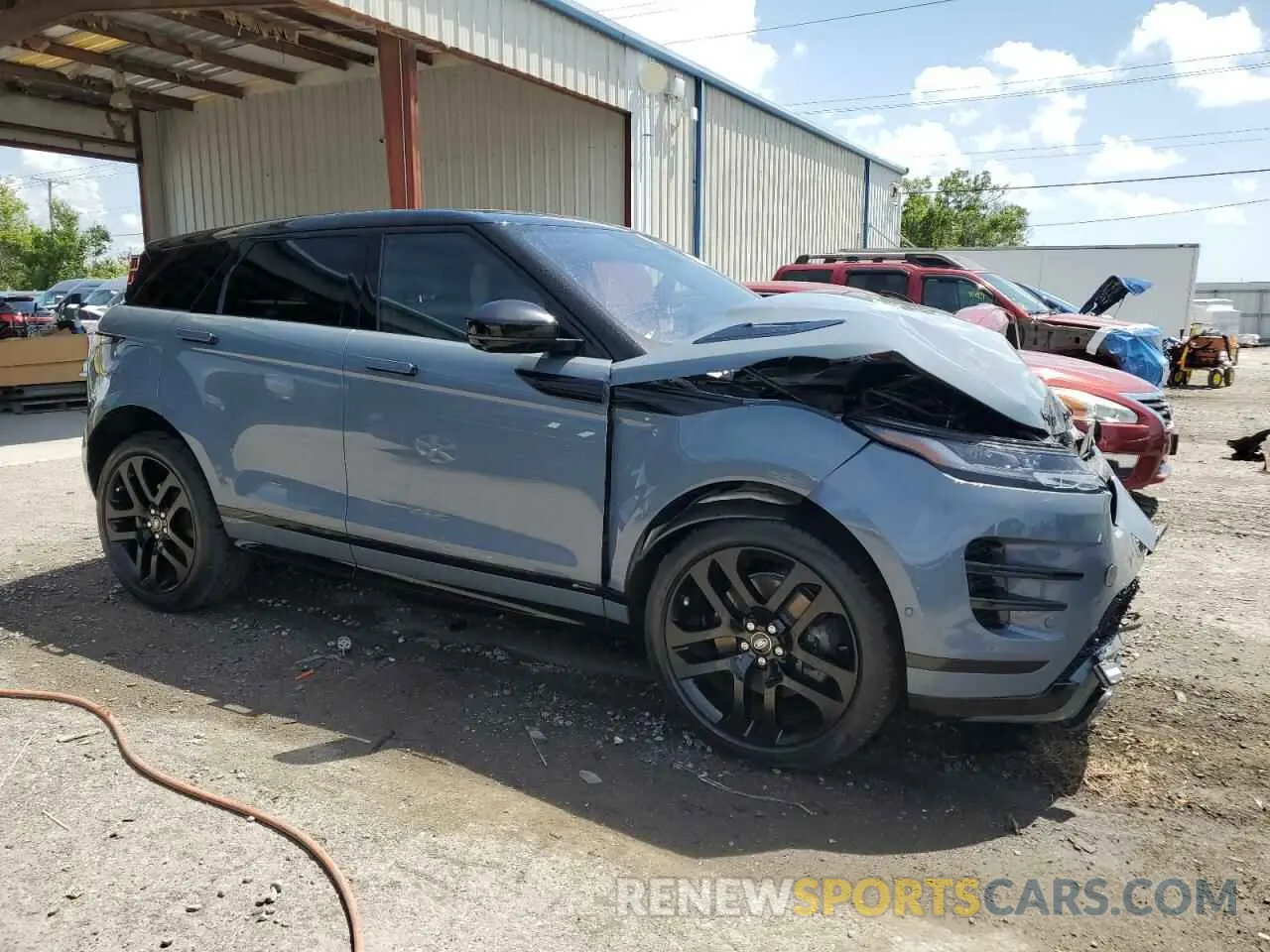 4 Photograph of a damaged car SALZM2FX6MH125838 LAND ROVER RANGEROVER 2021