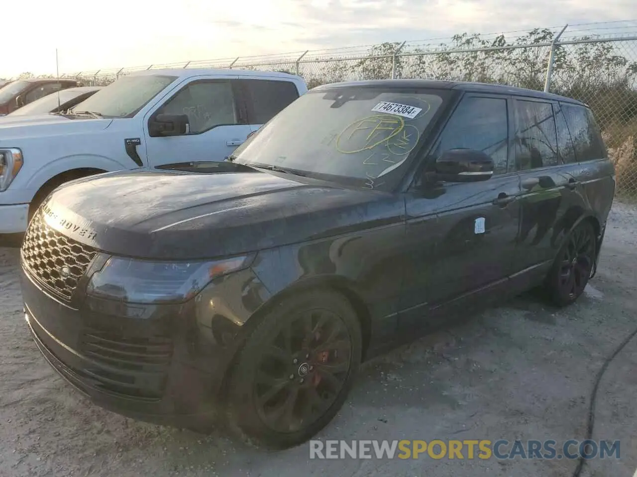1 Photograph of a damaged car SALGS2RU0NA459565 LAND ROVER RANGEROVER 2022
