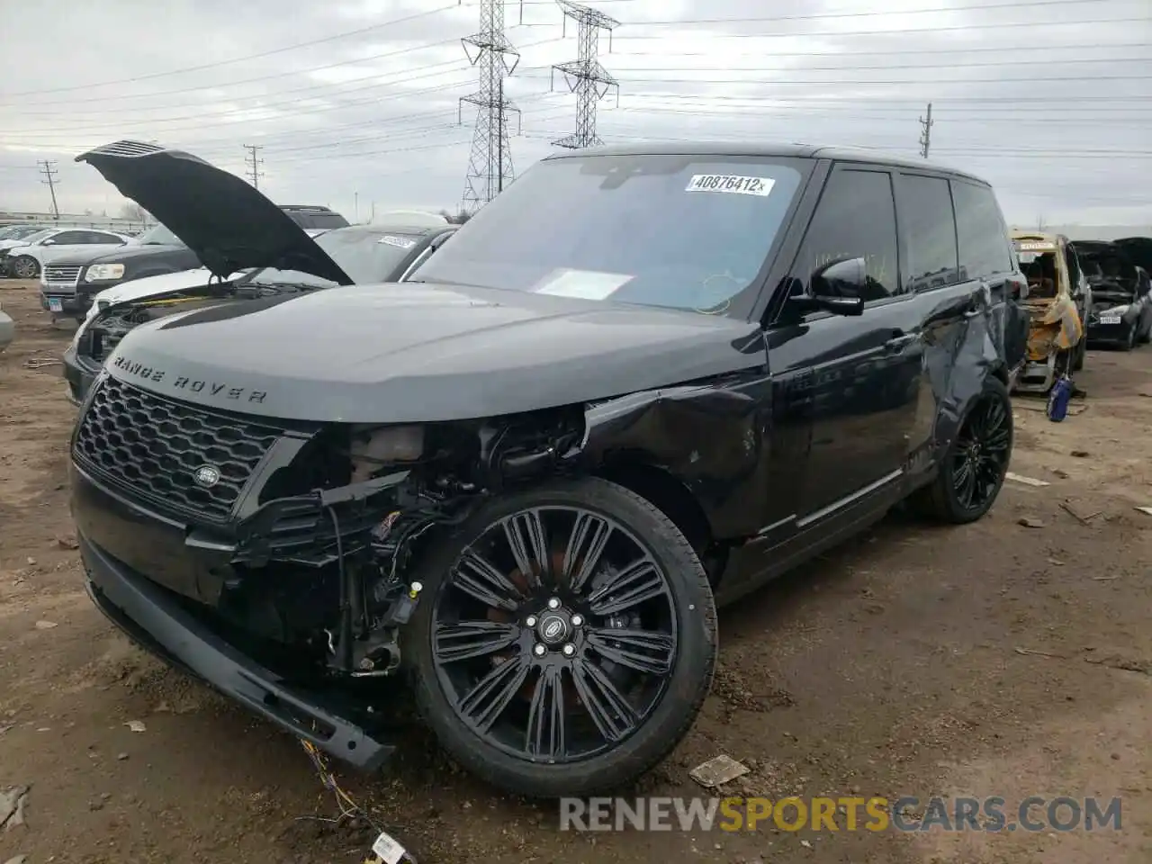 2 Photograph of a damaged car SALGS2RU0NA465561 LAND ROVER RANGEROVER 2022