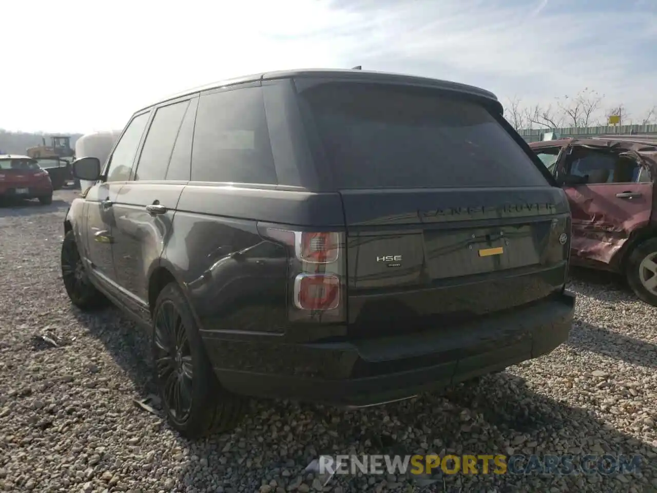 3 Photograph of a damaged car SALGS2RU5NA461540 LAND ROVER RANGEROVER 2022