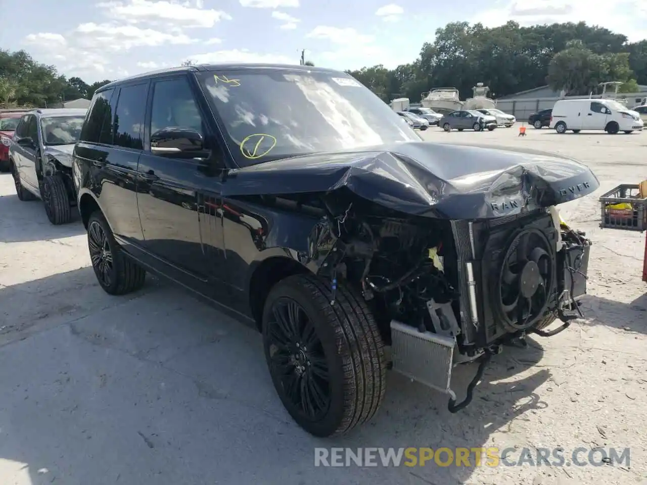 1 Photograph of a damaged car SALGS2RU6NA462650 LAND ROVER RANGEROVER 2022