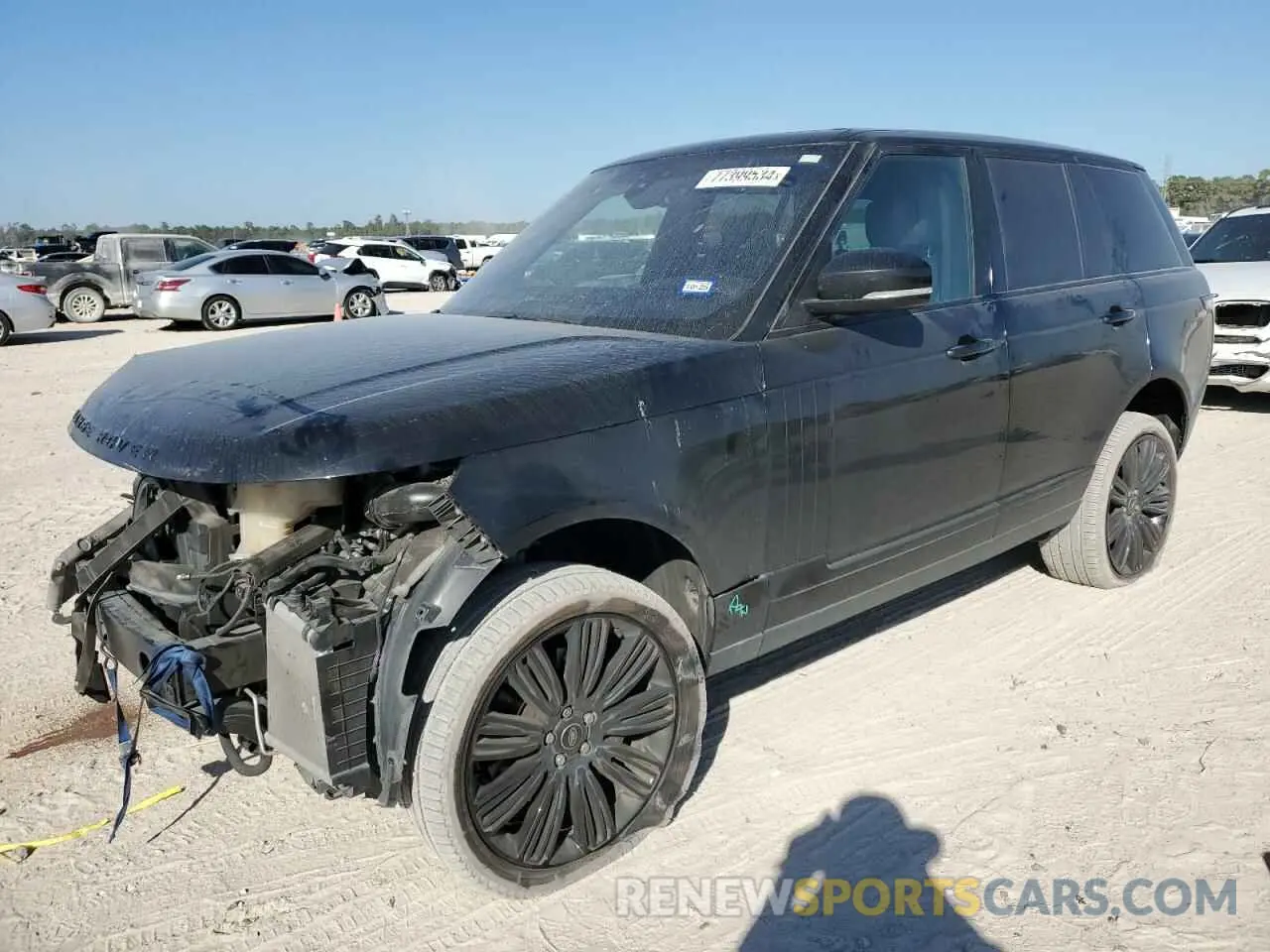 1 Photograph of a damaged car SALGS2RU9NA459581 LAND ROVER RANGEROVER 2022