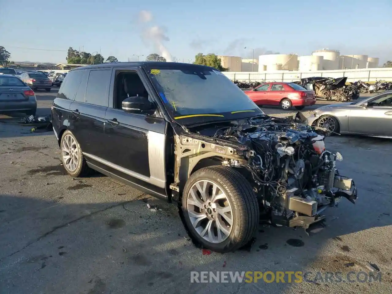 1 Photograph of a damaged car SALGS2SE1NA471887 LAND ROVER RANGEROVER 2022