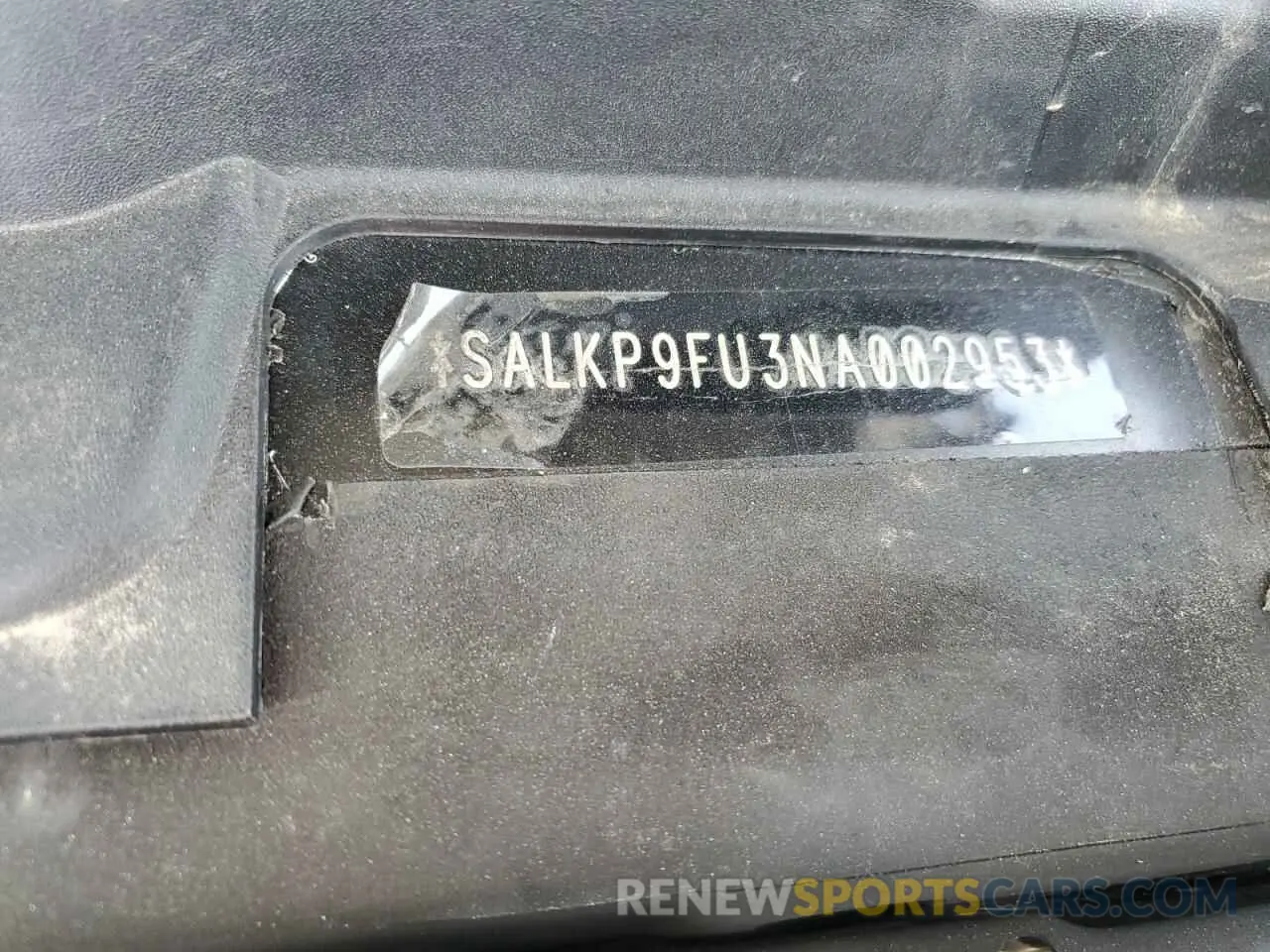 13 Photograph of a damaged car SALKP9FU3NA002953 LAND ROVER RANGEROVER 2022