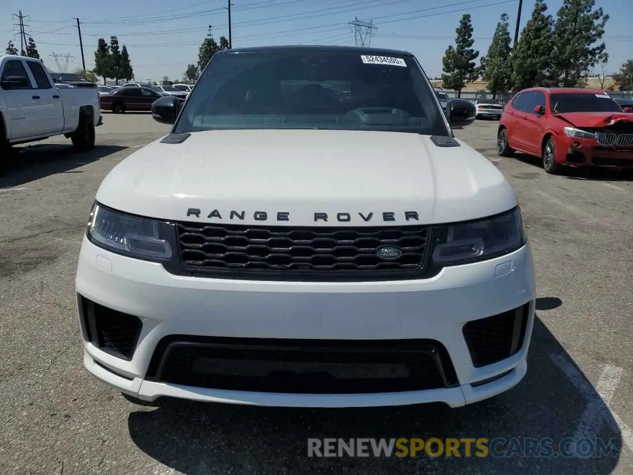 5 Photograph of a damaged car SALWR2SE7NA207578 LAND ROVER RANGEROVER 2022