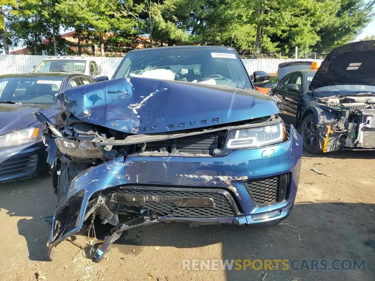 5 Photograph of a damaged car SALWR2SEXNA205758 LAND ROVER RANGEROVER 2022