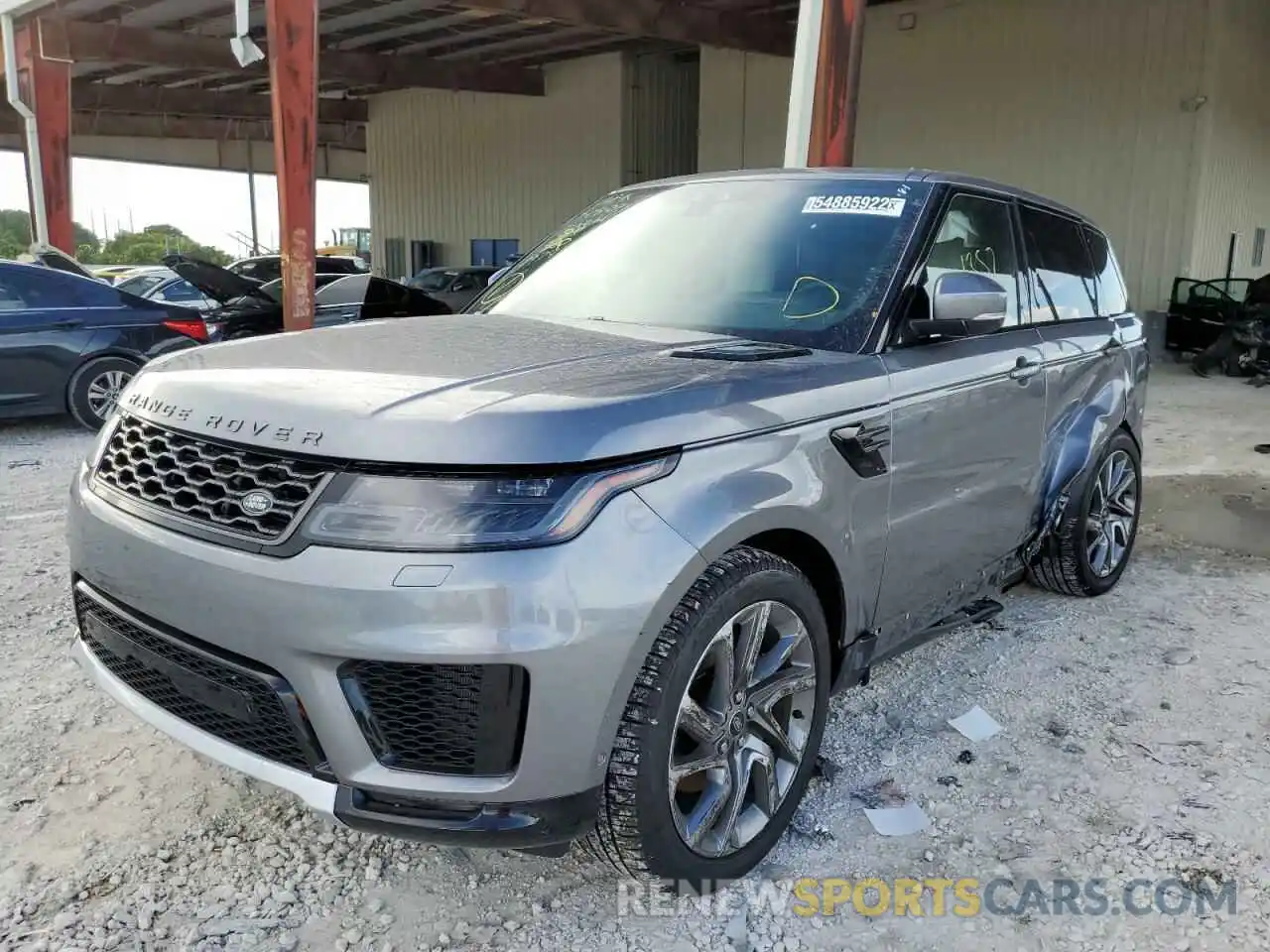 2 Photograph of a damaged car SALWR2SU4NA241162 LAND ROVER RANGEROVER 2022