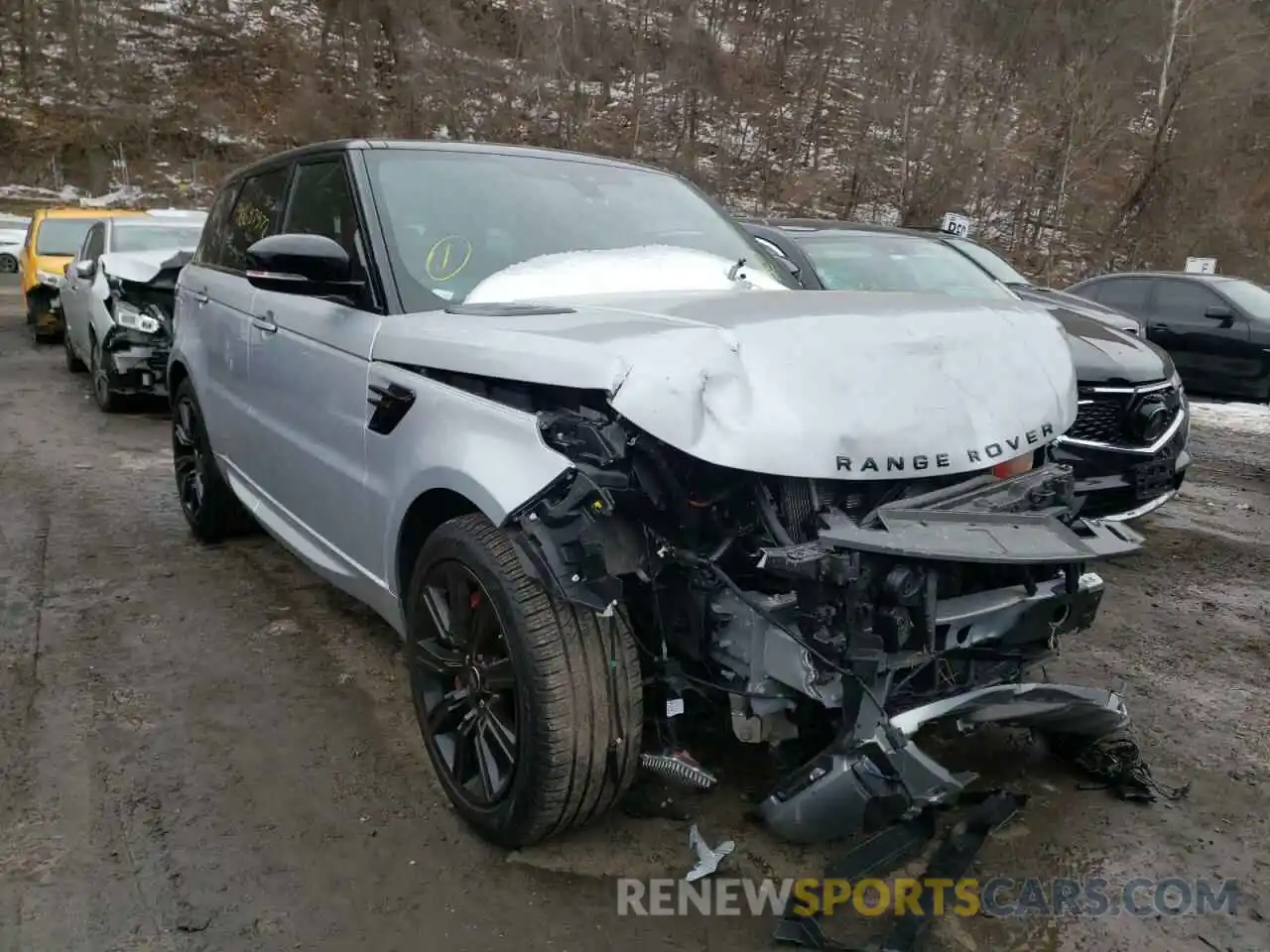 1 Photograph of a damaged car SALWS2RU2NA216903 LAND ROVER RANGEROVER 2022