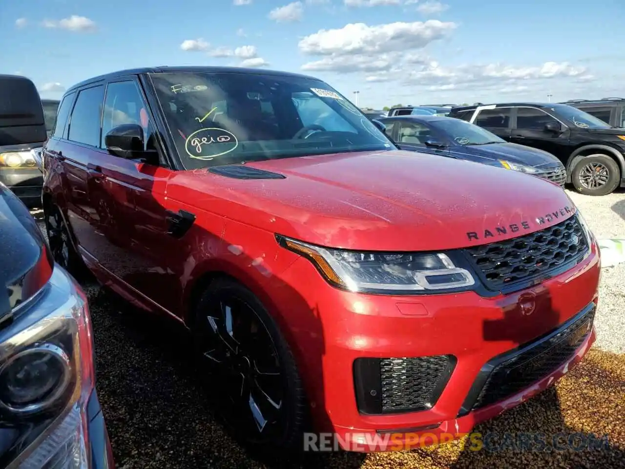 1 Photograph of a damaged car SALWS2RU5NA244954 LAND ROVER RANGEROVER 2022