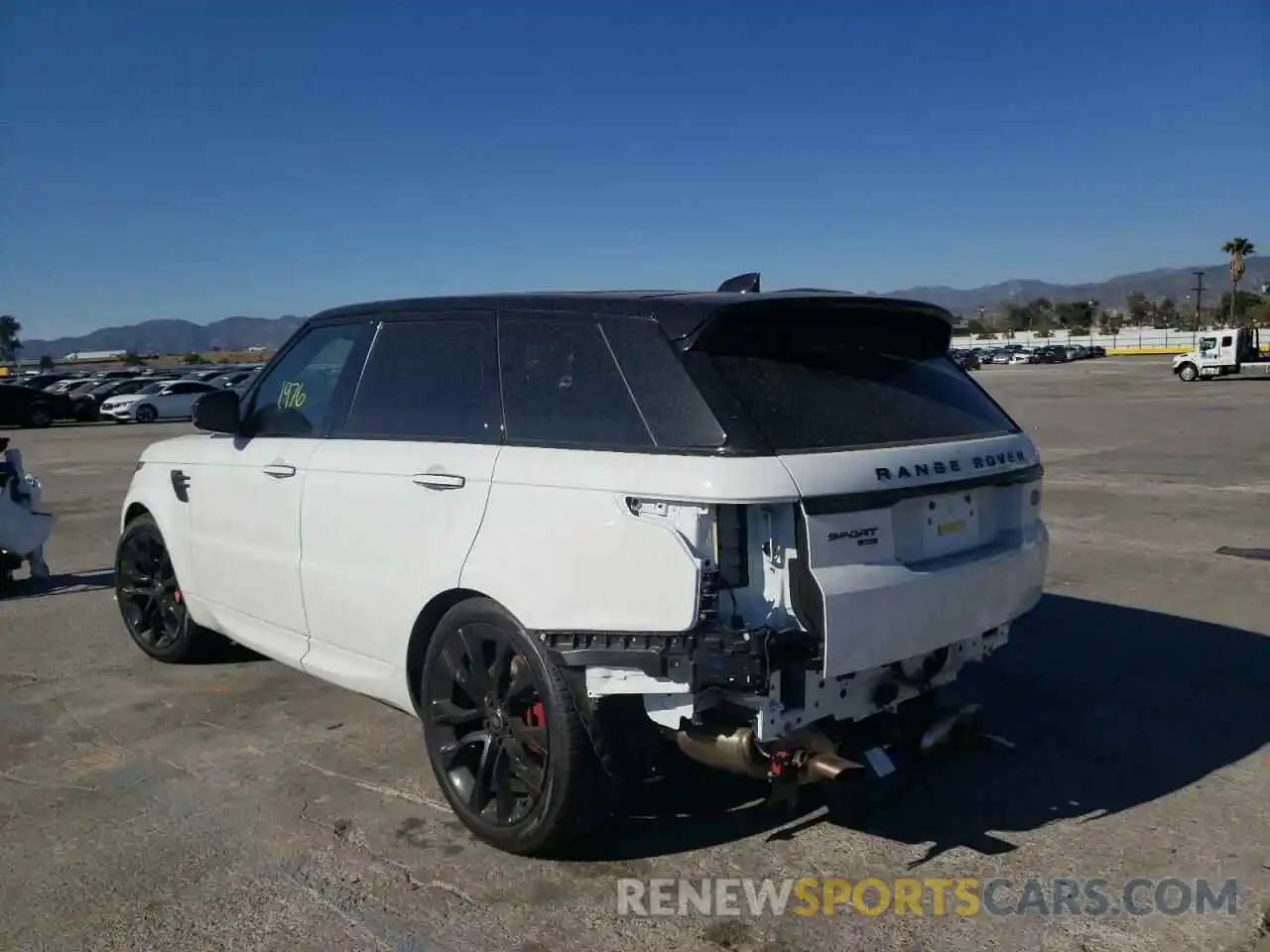 3 Photograph of a damaged car SALWS2RUXNA213912 LAND ROVER RANGEROVER 2022