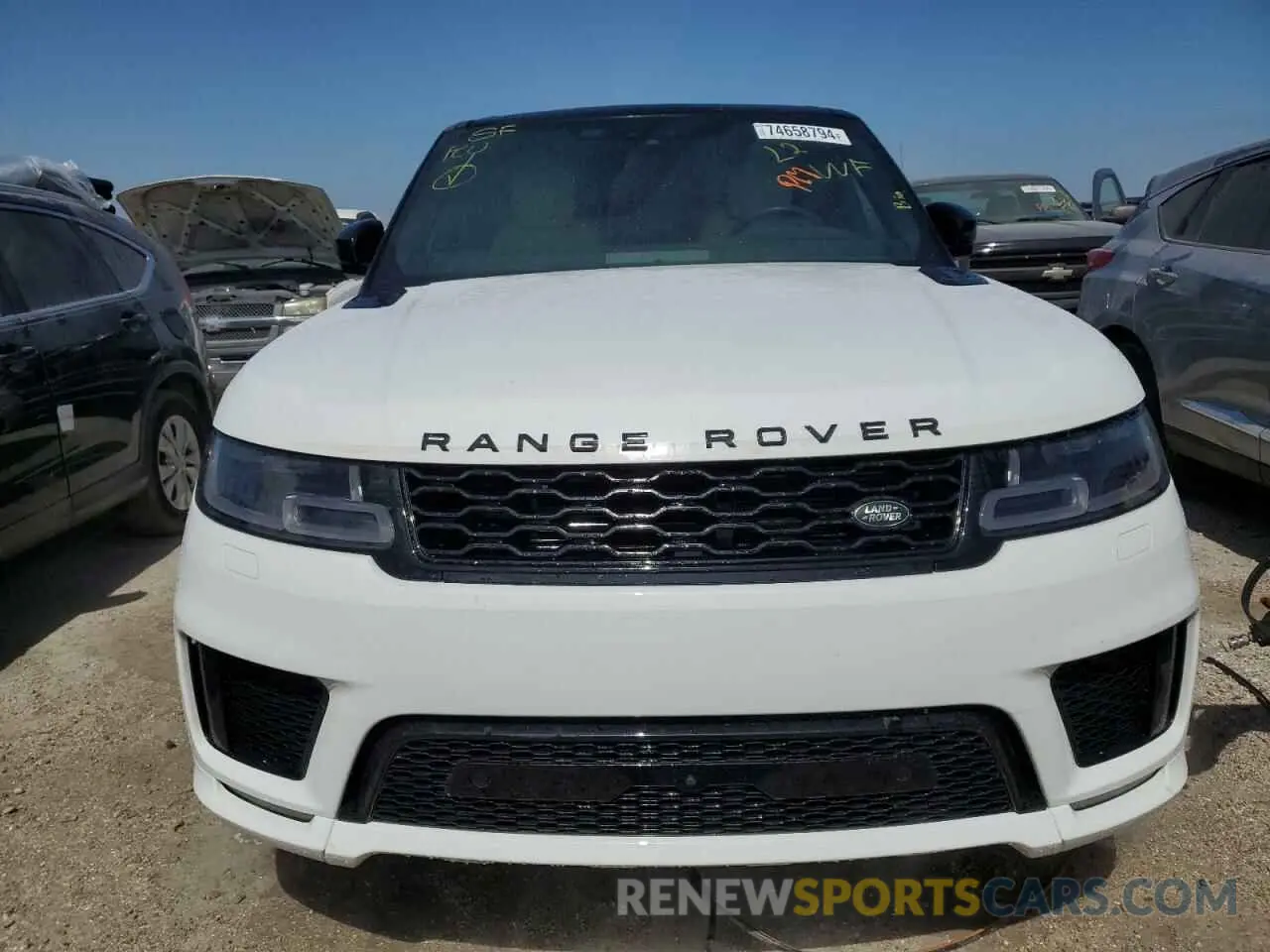 5 Photograph of a damaged car SALWV2SE9NA234034 LAND ROVER RANGEROVER 2022