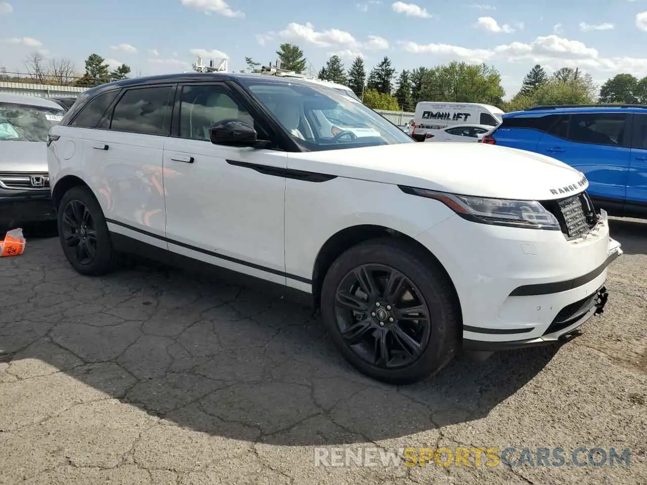 4 Photograph of a damaged car SALYJ2EX7NA332304 LAND ROVER RANGEROVER 2022