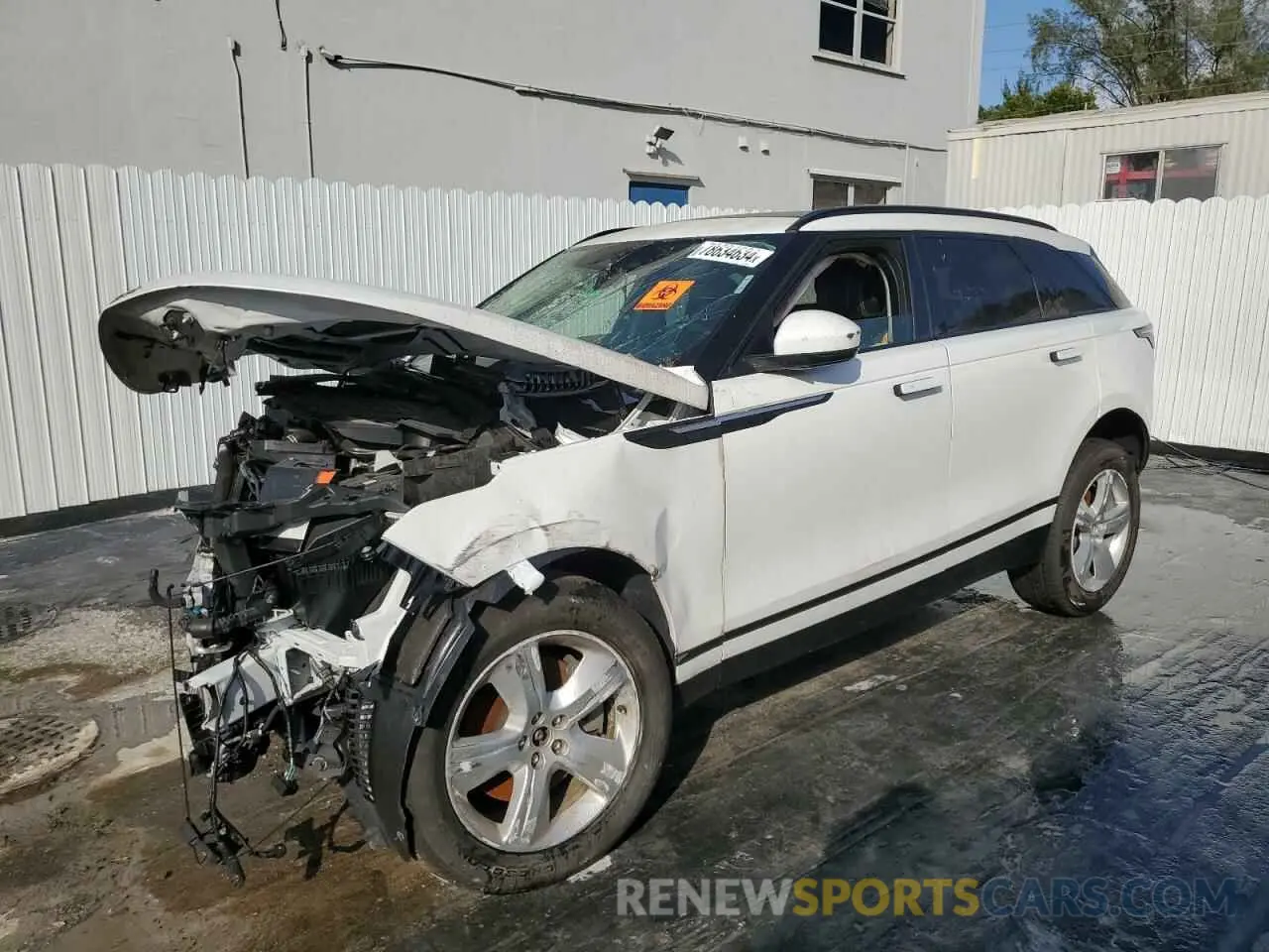 1 Photograph of a damaged car SALYJ2EX9NA331610 LAND ROVER RANGEROVER 2022