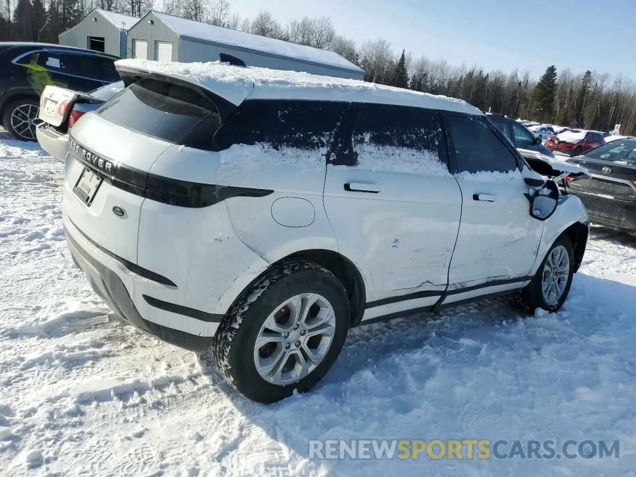 3 Photograph of a damaged car SALZJ2FX1NH165092 LAND ROVER RANGEROVER 2022