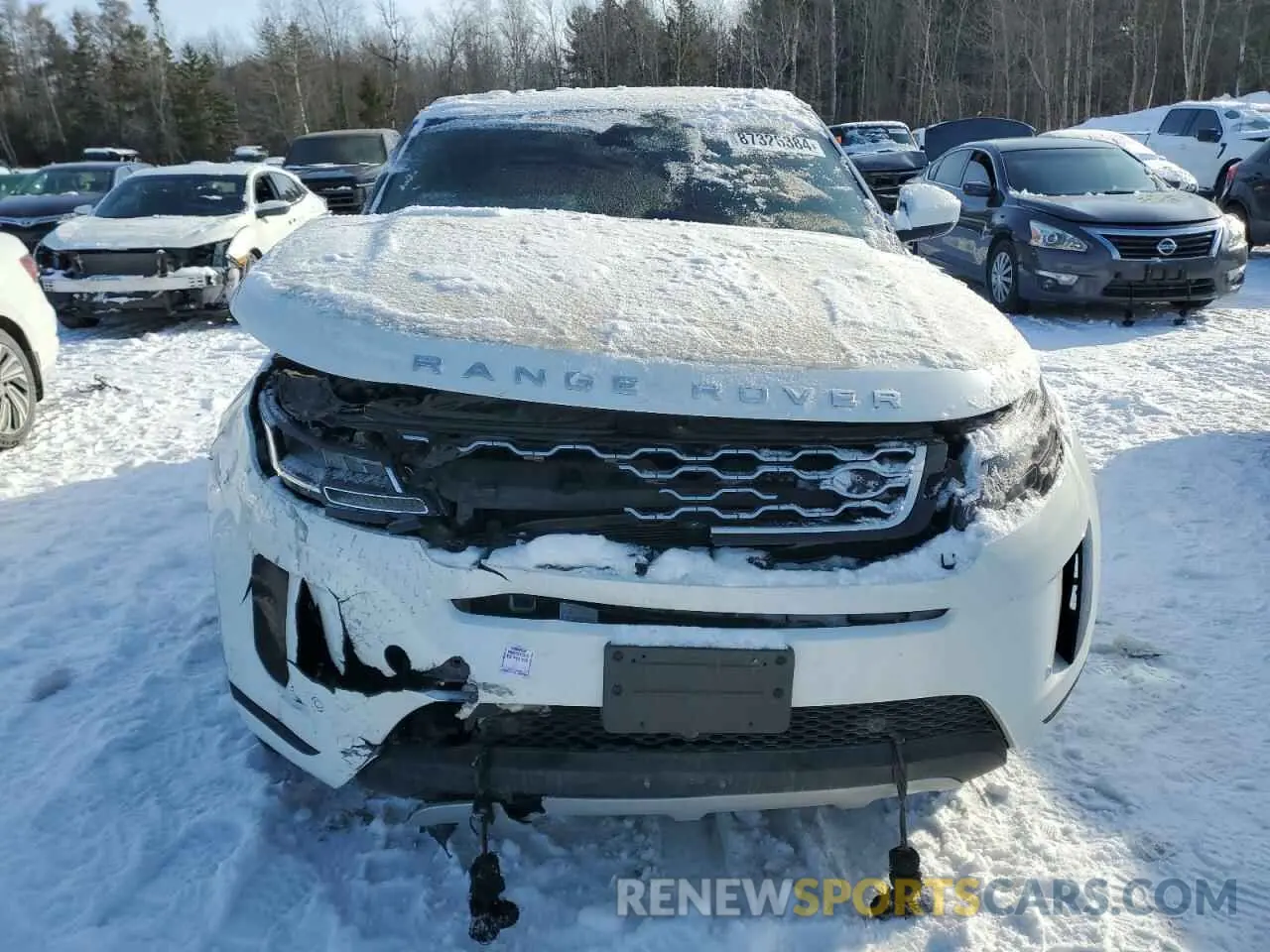 5 Photograph of a damaged car SALZJ2FX1NH165092 LAND ROVER RANGEROVER 2022
