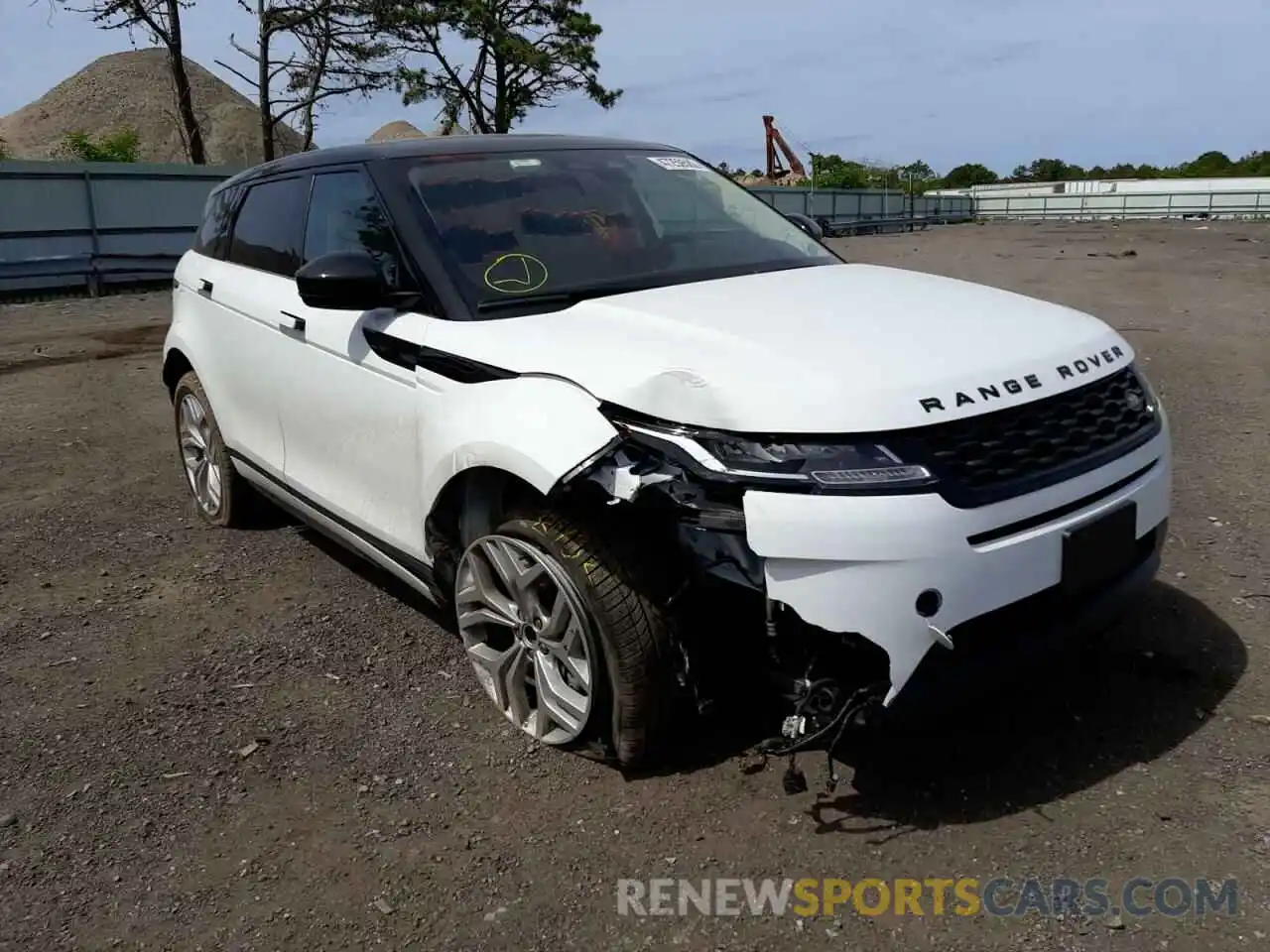 1 Photograph of a damaged car SALZJ2FX6NH172653 LAND ROVER RANGEROVER 2022