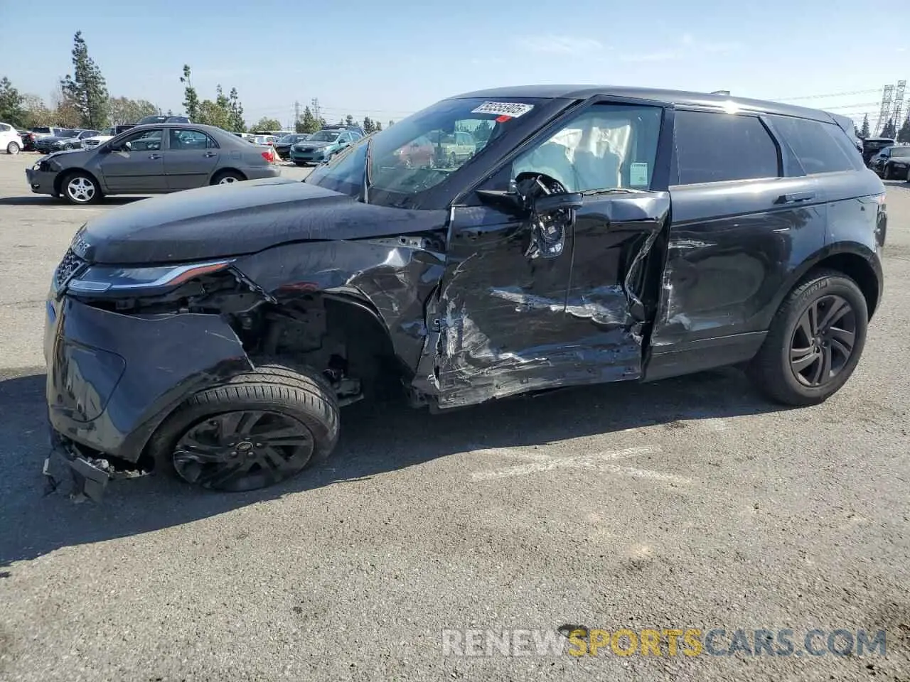 1 Photograph of a damaged car SALZJ2FX7NH171527 LAND ROVER RANGEROVER 2022