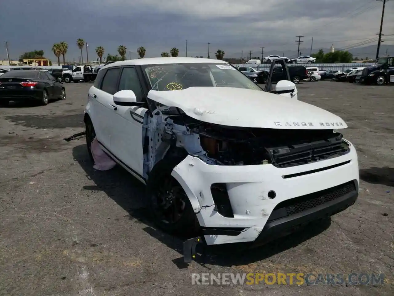 1 Photograph of a damaged car SALZJ2FX7NH171933 LAND ROVER RANGEROVER 2022